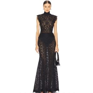 L’academie “Marianna Zelie “Maxi Skirt in Black
L'Academie